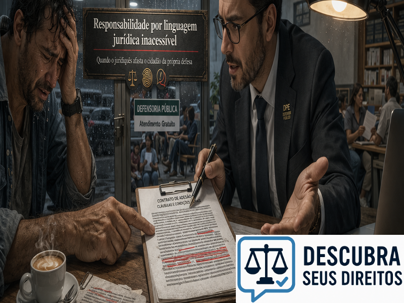 Responsabilidade por linguagem jurídica inacessível