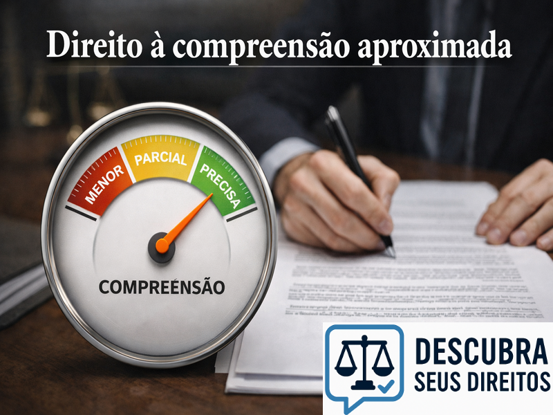 Direito à compreensão aproximada