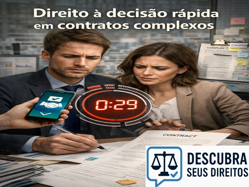 Direito à decisão rápida em contratos complexos