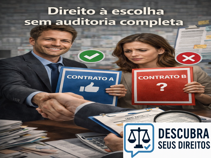 Direito à escolha sem auditoria completa