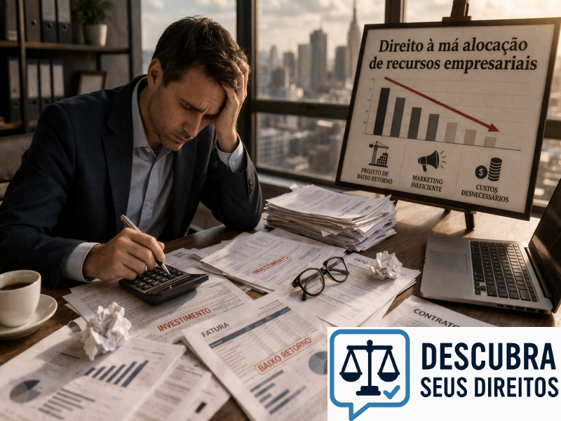 Direito à má alocação de recursos empresariais