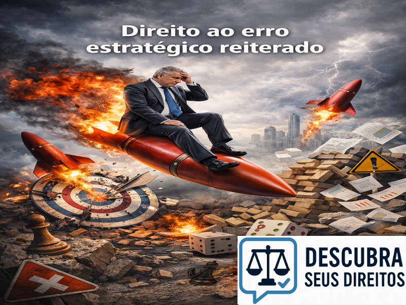 Direito ao erro estratégico reiterado