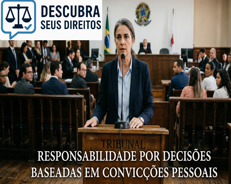 Responsabilidade por decisões baseadas em convicções pessoais