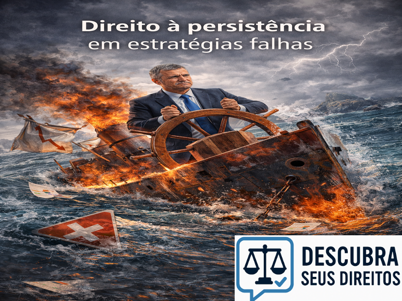 Direito à persistência em estratégias falhas