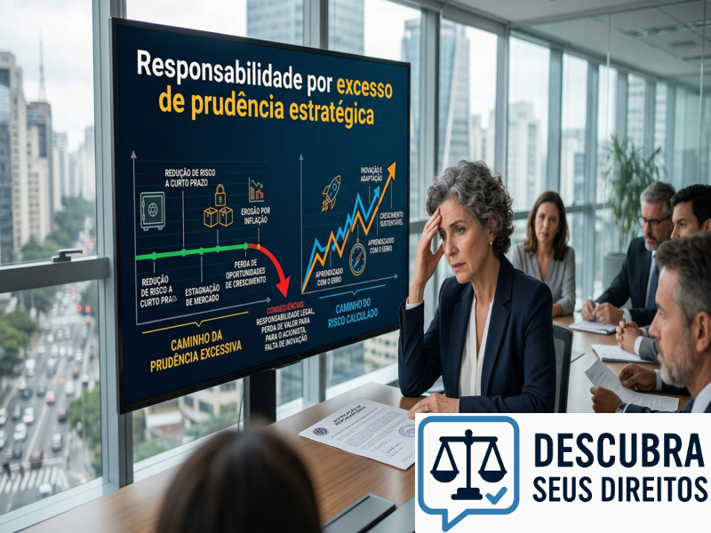 Responsabilidade por excesso de prudência estratégica