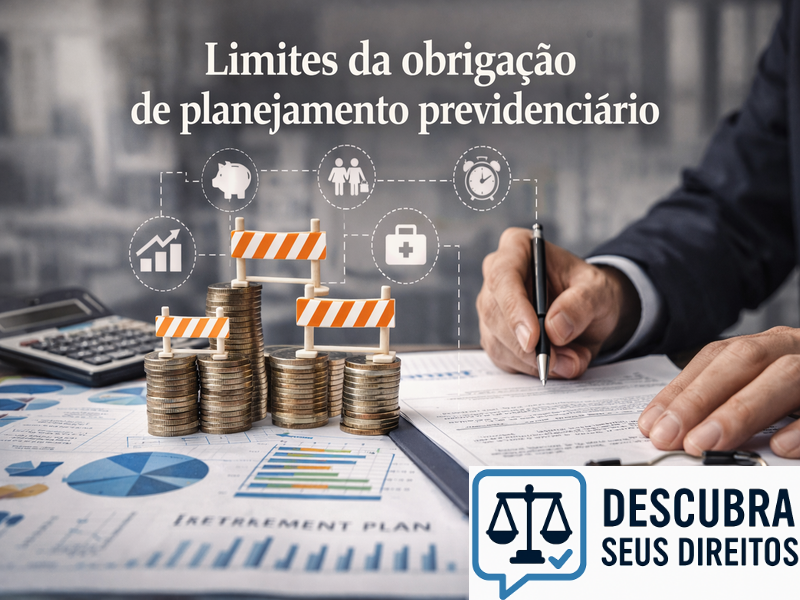Limites da obrigação de planejamento previdenciário