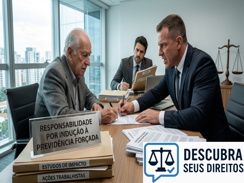 Responsabilidade por indução à previdência forçada