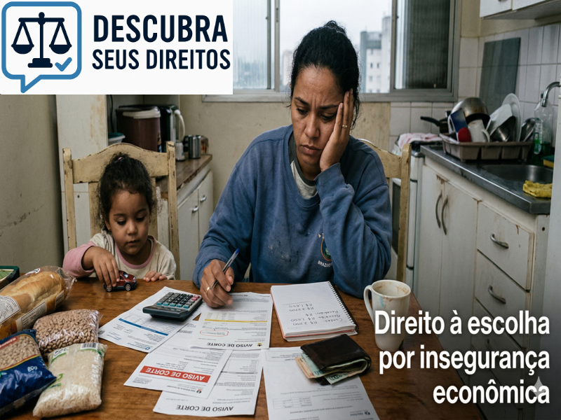 Direito à escolha por insegurança econômica