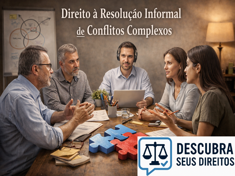 Direito à resolução informal de conflitos complexos