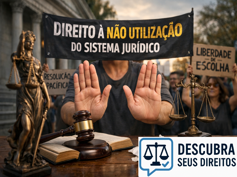 Direito à não utilização do sistema jurídico