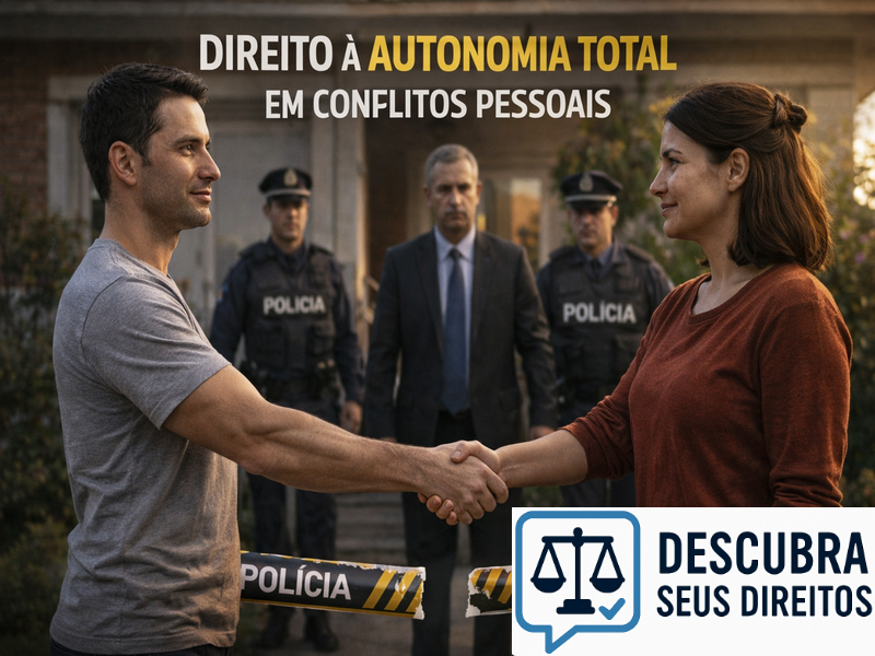 Direito à autonomia total em conflitos pessoais