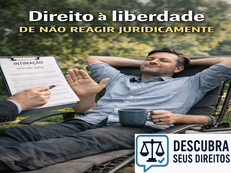 Direito à liberdade de não reagir juridicamente