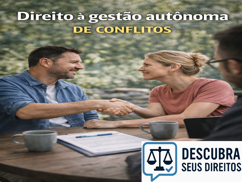 Direito à gestão autônoma de conflitos
