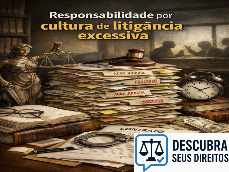 Responsabilidade por cultura de litigância excessiva