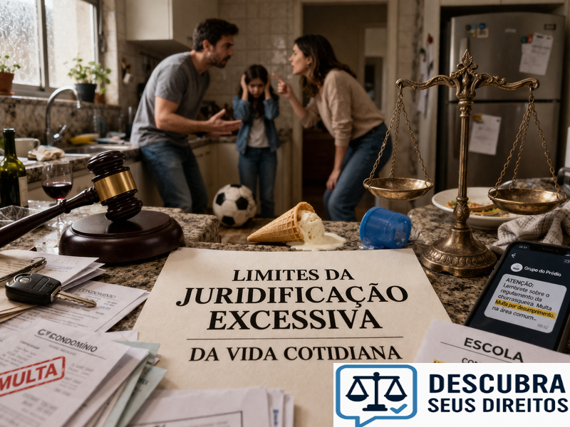 Limites da juridificação excessiva da vida cotidiana