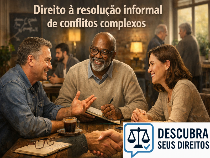 Direito à resolução informal de conflitos complexos