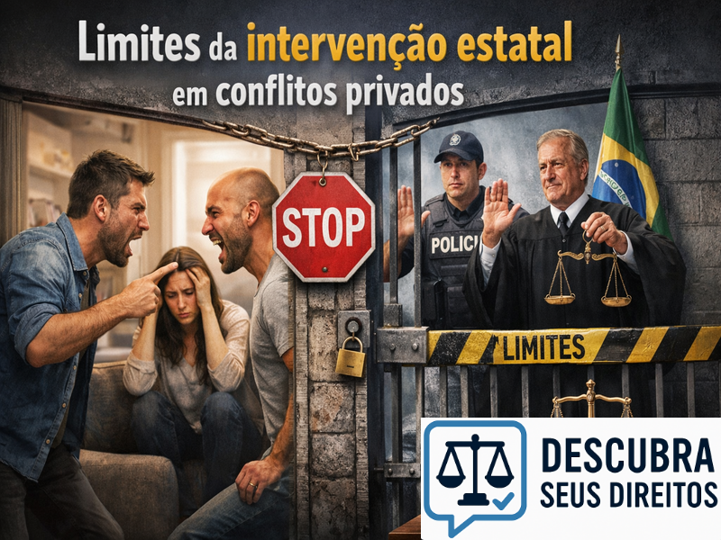 Limites da intervenção estatal em conflitos privados