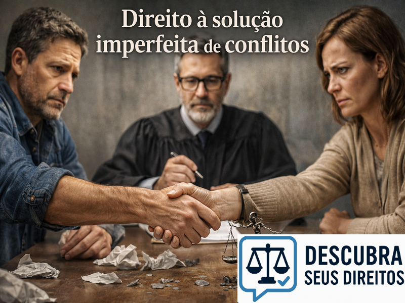 Direito à solução imperfeita de conflitos