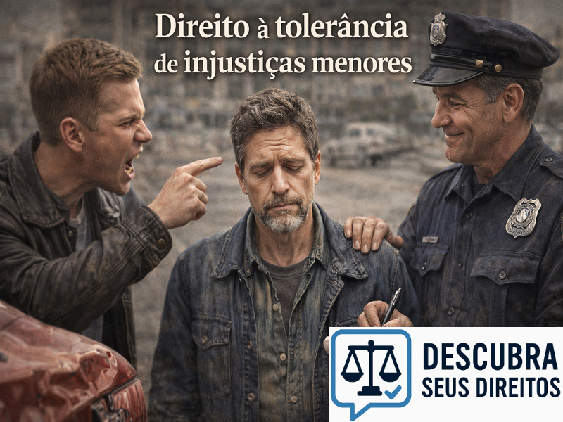 Direito à tolerância de injustiças menores