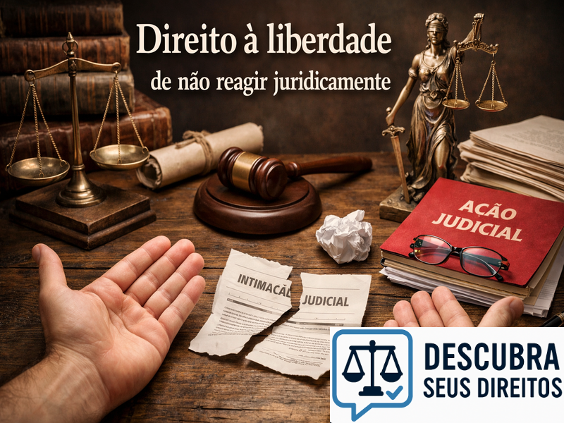 Direito à liberdade de não reagir juridicamente