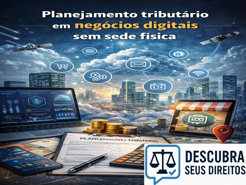 Planejamento tributário em negócios digitais sem sede física