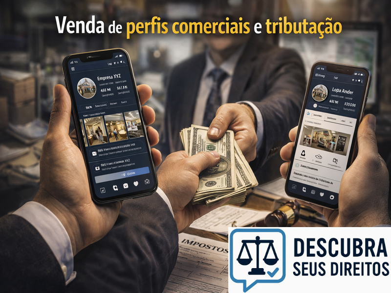 Venda de perfis comerciais e tributação