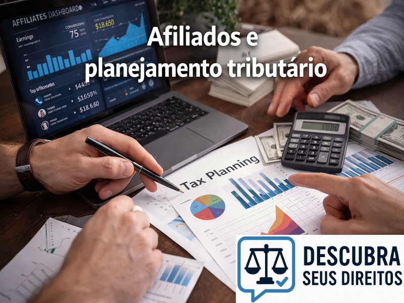 Afiliados e planejamento tributário