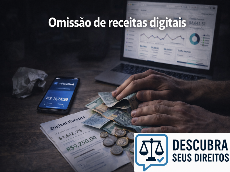 Omissão de receitas digitais