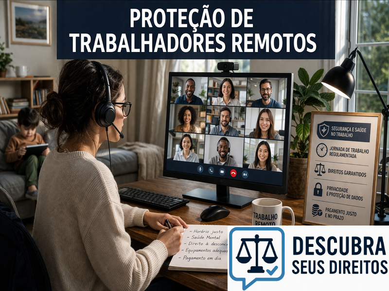 Proteção de trabalhadores remotos