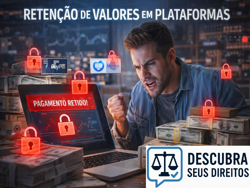 Retenção de valores em plataformas