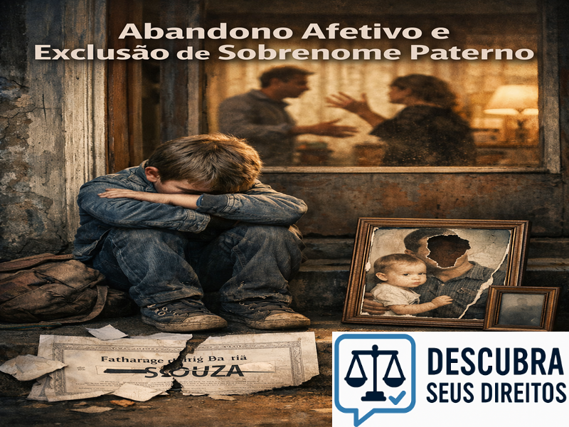 Os efeitos jurídicos da ausência de vínculo afetivo e a possibilidade de alteração do nome civil