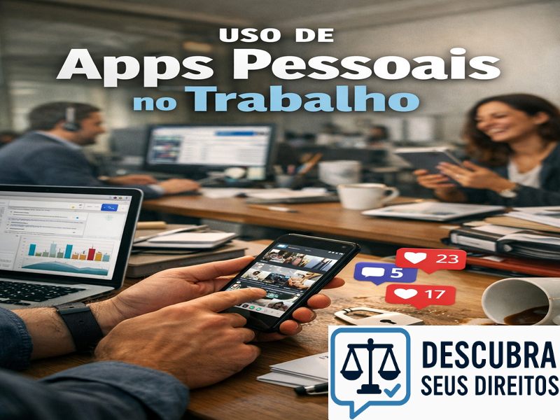 Uso de aplicativos pessoais no ambiente de trabalho