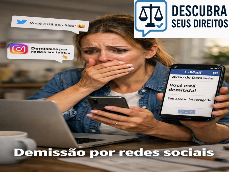 Demissão por redes sociais