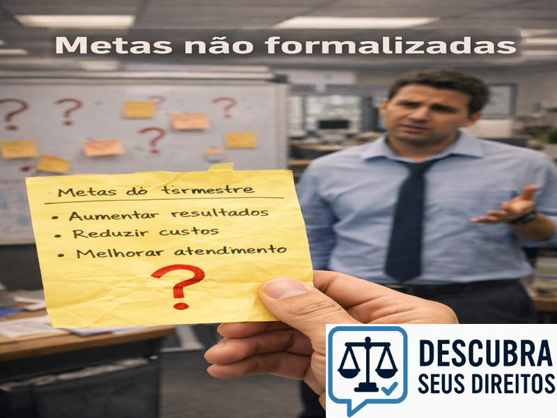 Metas não formalizadas