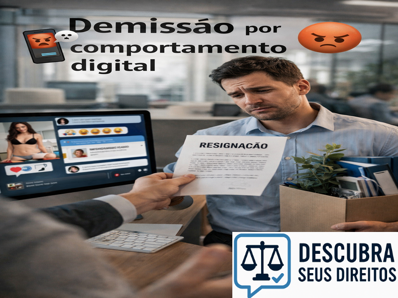 Demissão por comportamento digital