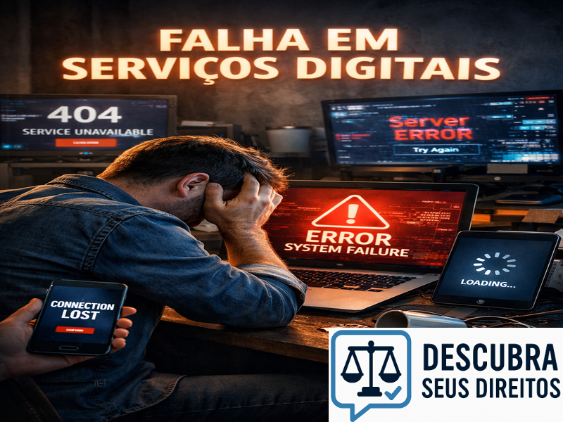 Falhas em plataformas digitais de consumo