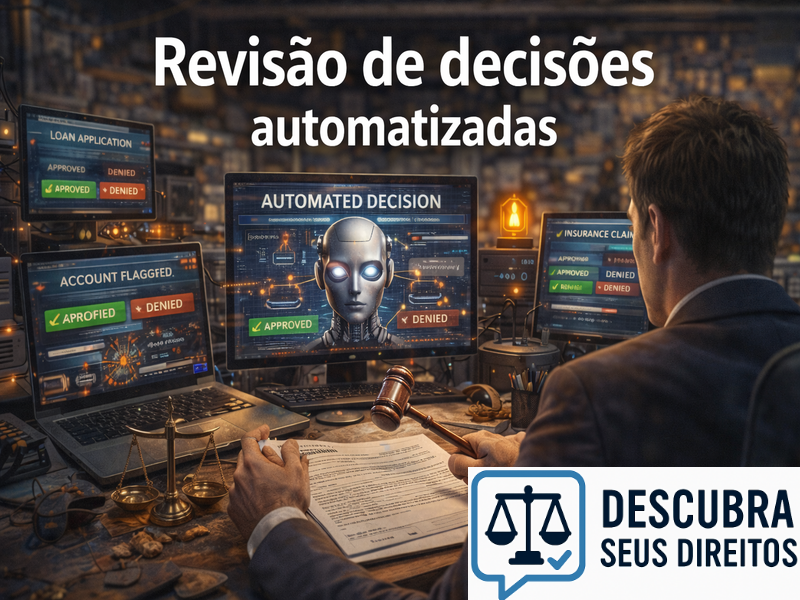 Revisão de decisões automatizadas no consumo digital