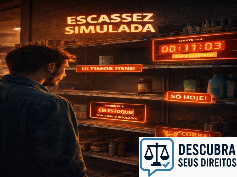 Escassez simulada no consumo digital