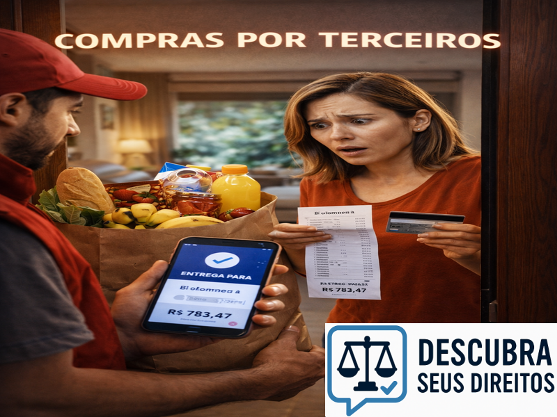 Compras por terceiros no consumo digital