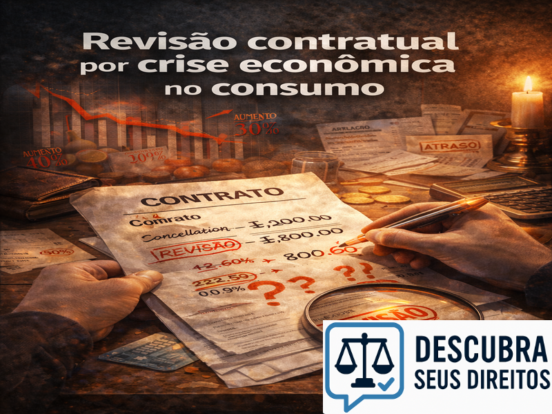 Revisão contratual por crise econômica no consumo