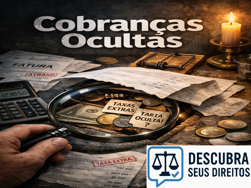 Cobranças ocultas no consumo digital