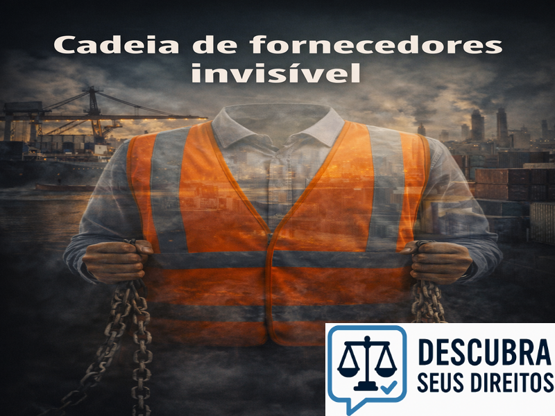Cadeia de fornecedores invisível e consumo digital