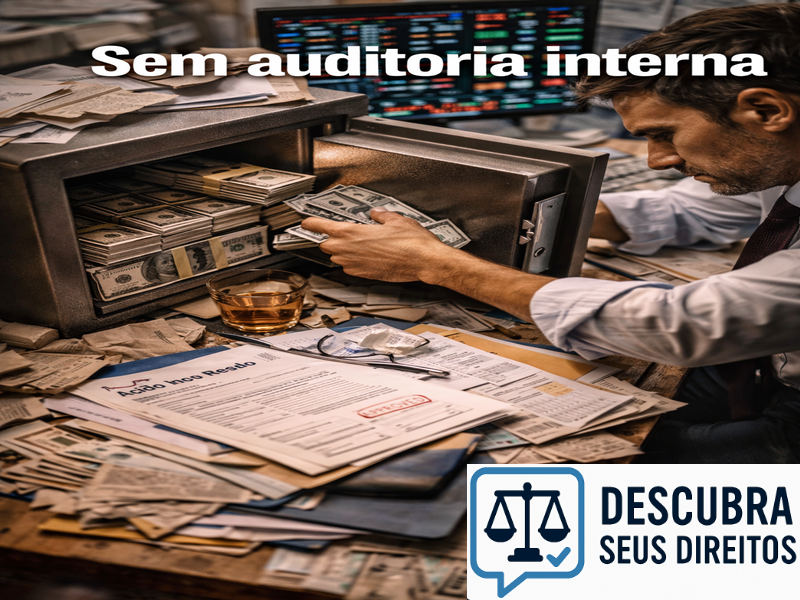 Sem auditoria interna e consumo digital