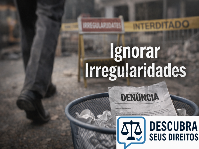 Ignorar irregularidades e consumo digital
