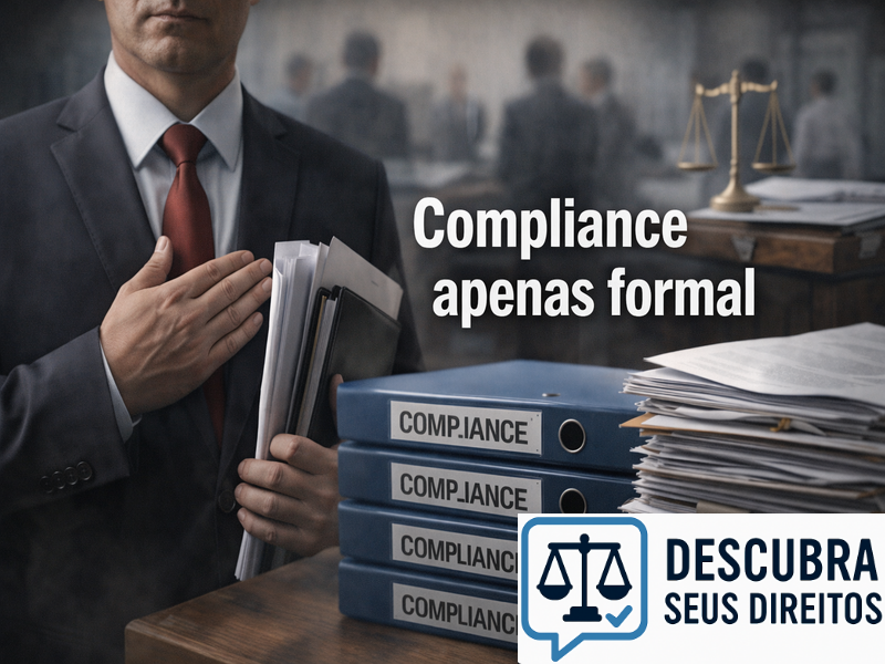 Compliance apenas formal e consumo digital