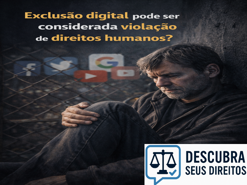 Exclusão digital pode ser considerada violação de direitos humanos?