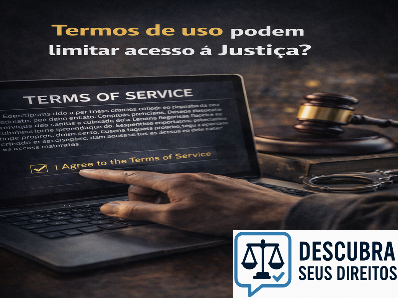 Termos de uso podem limitar acesso à Justiça?