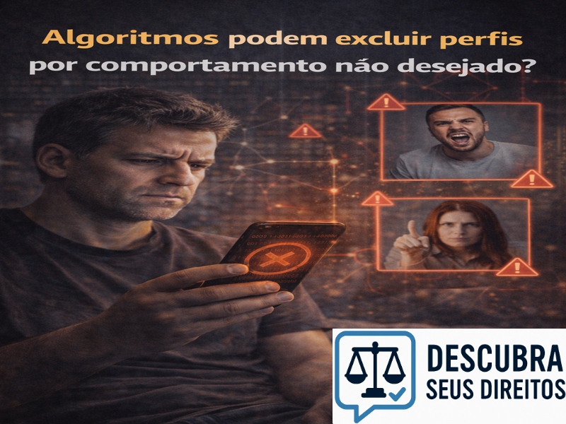 Algoritmos podem excluir perfis por comportamento não desejado?