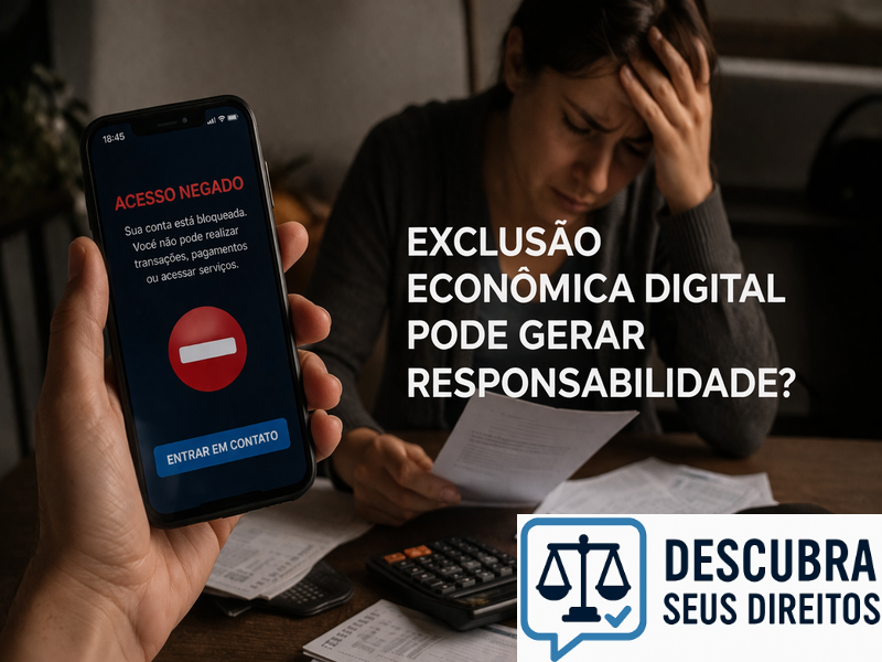 Exclusão econômica digital pode gerar responsabilidade?