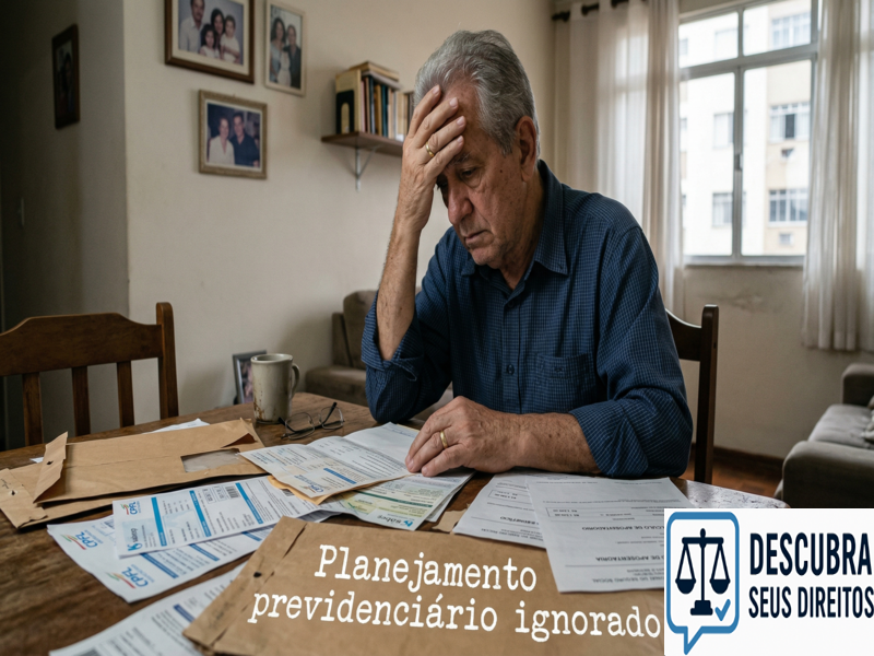 Planejamento previdenciário ignorado